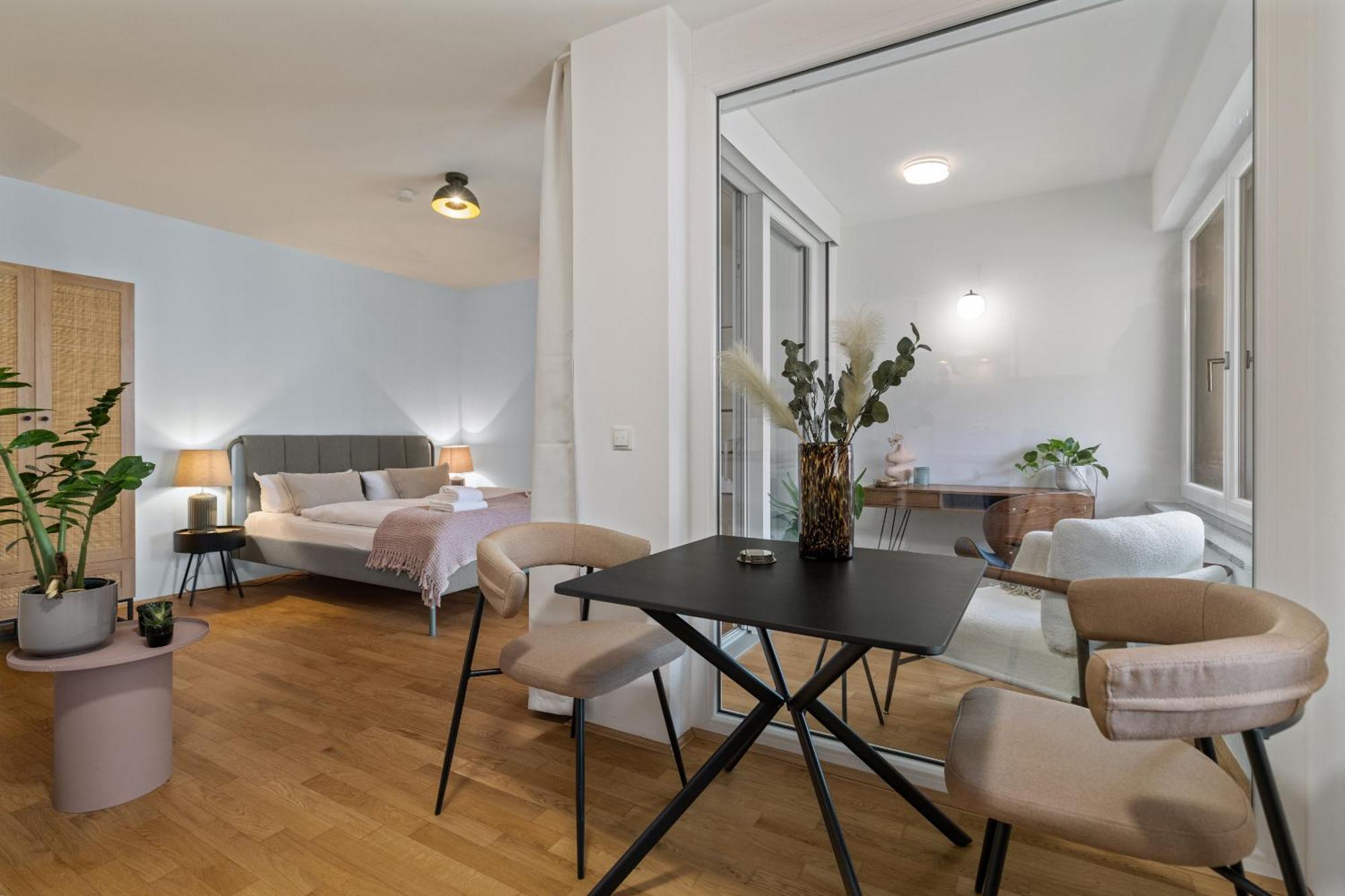 Ma - Cozy 2p - Location - Private Parking Apartment *