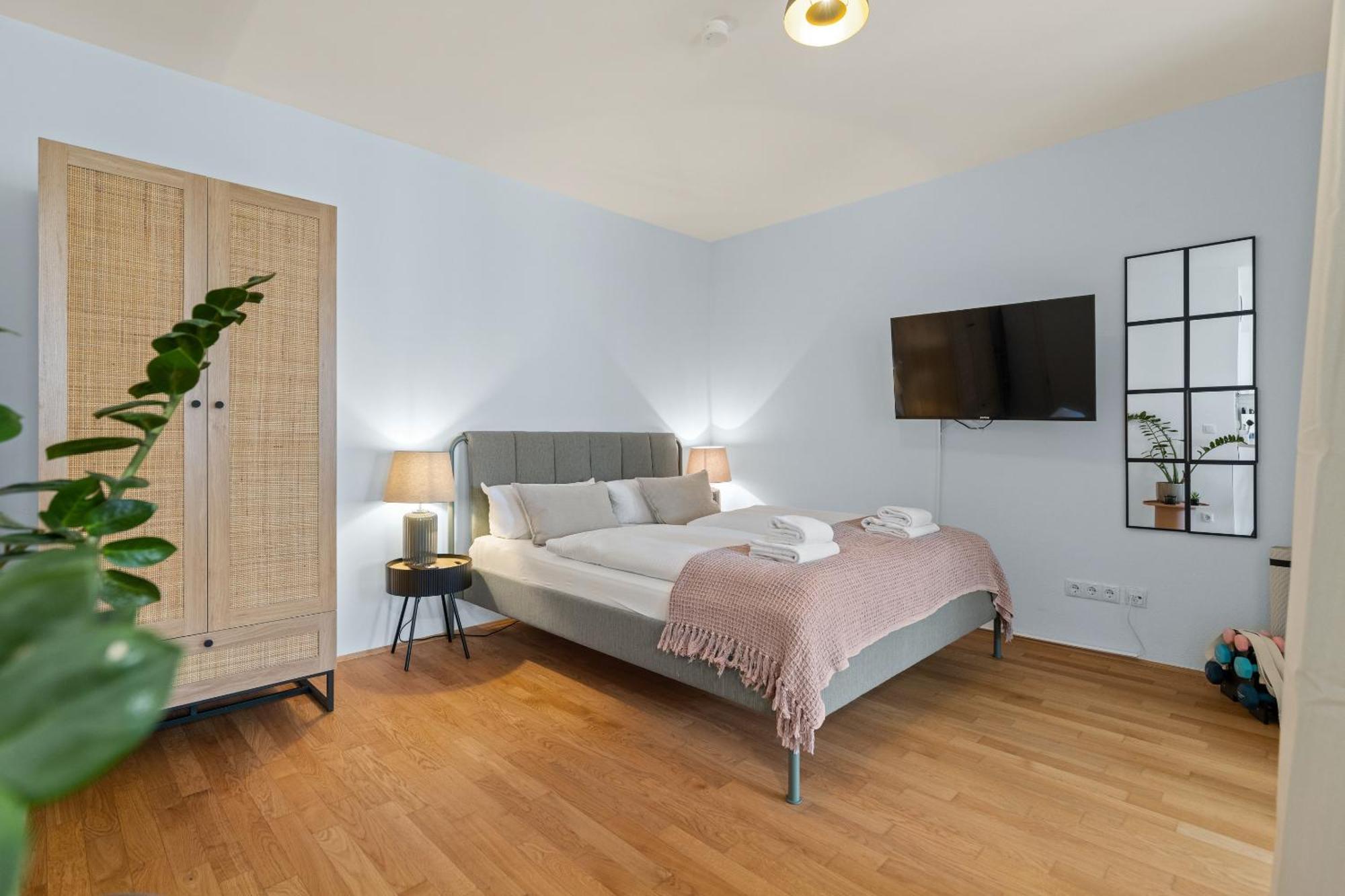 Appartement Ma - Cozy 2p - Location - Private Parking *
